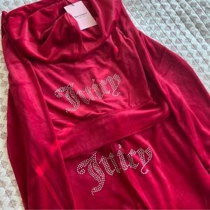 Juicy Couture Tracksuit Set Flash Red